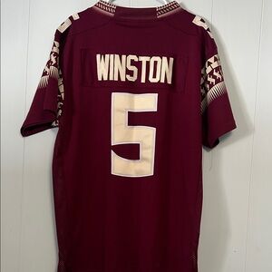 Nike Men's Florida State Seminoles Jameis Winston College Football Jersey Size L